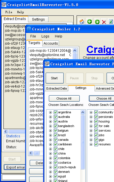 craigslist email harvester for mac